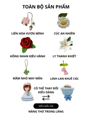 kẾt len mẦm hoa