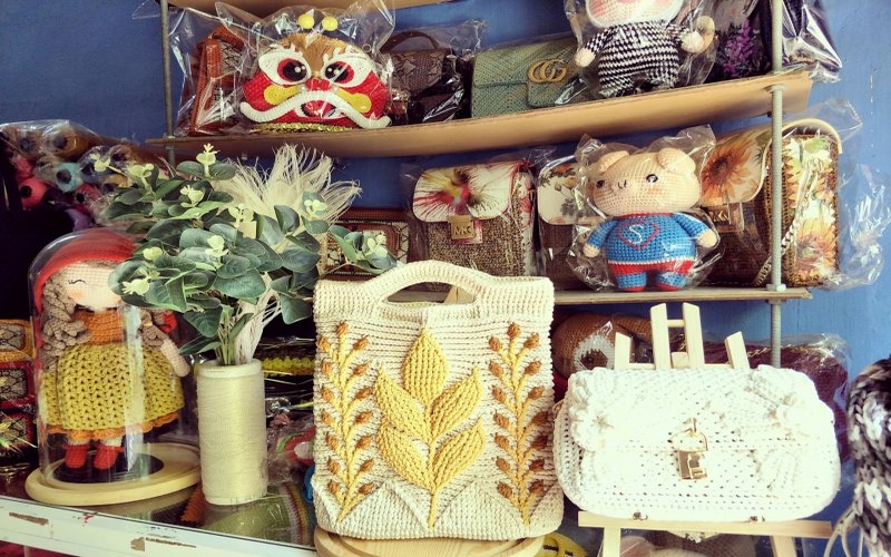 ĐỒ MÓC LEN THỦ CÔNG TẠI VIỆT NAM – XU HƯỚNG HANDMADE ĐỘC ĐÁO ainhi kn lenmoc1