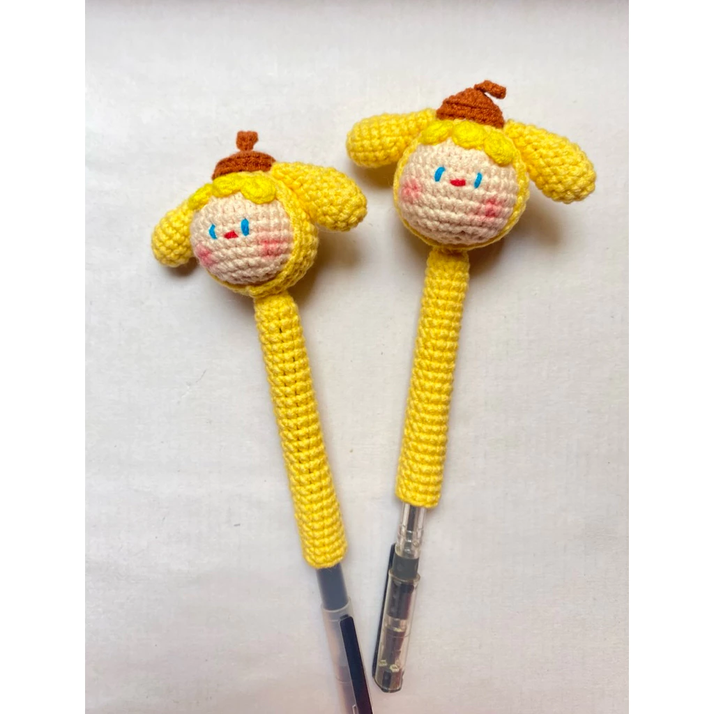 bọc bút len pompompurin bọc bút len pompompurin